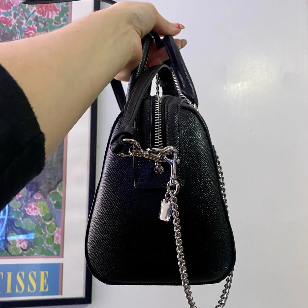 Beautiful brand new black coach bag. - Picture 2 of 6